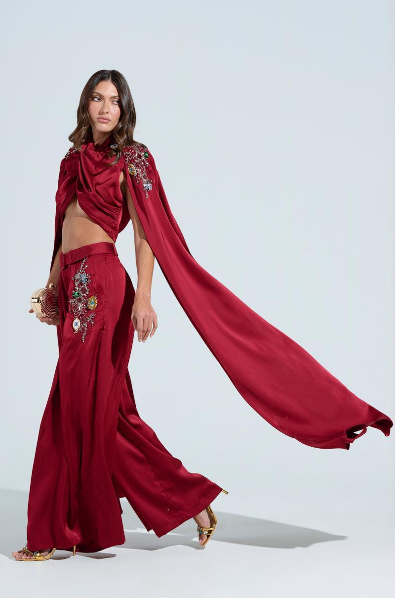 GREATEST ONE YET TROUSER IN RED Product Image