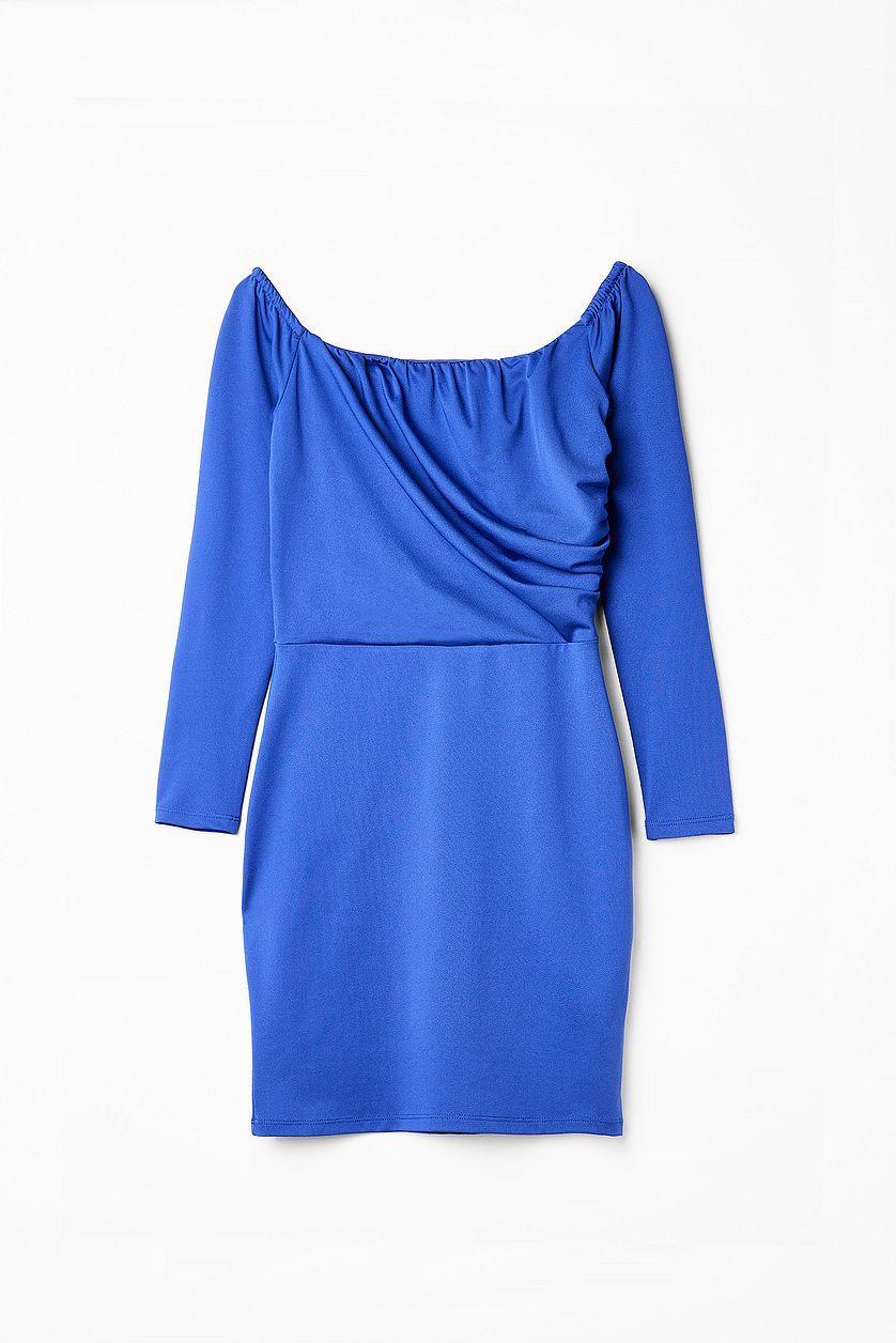 Draped Mini Dress Product Image