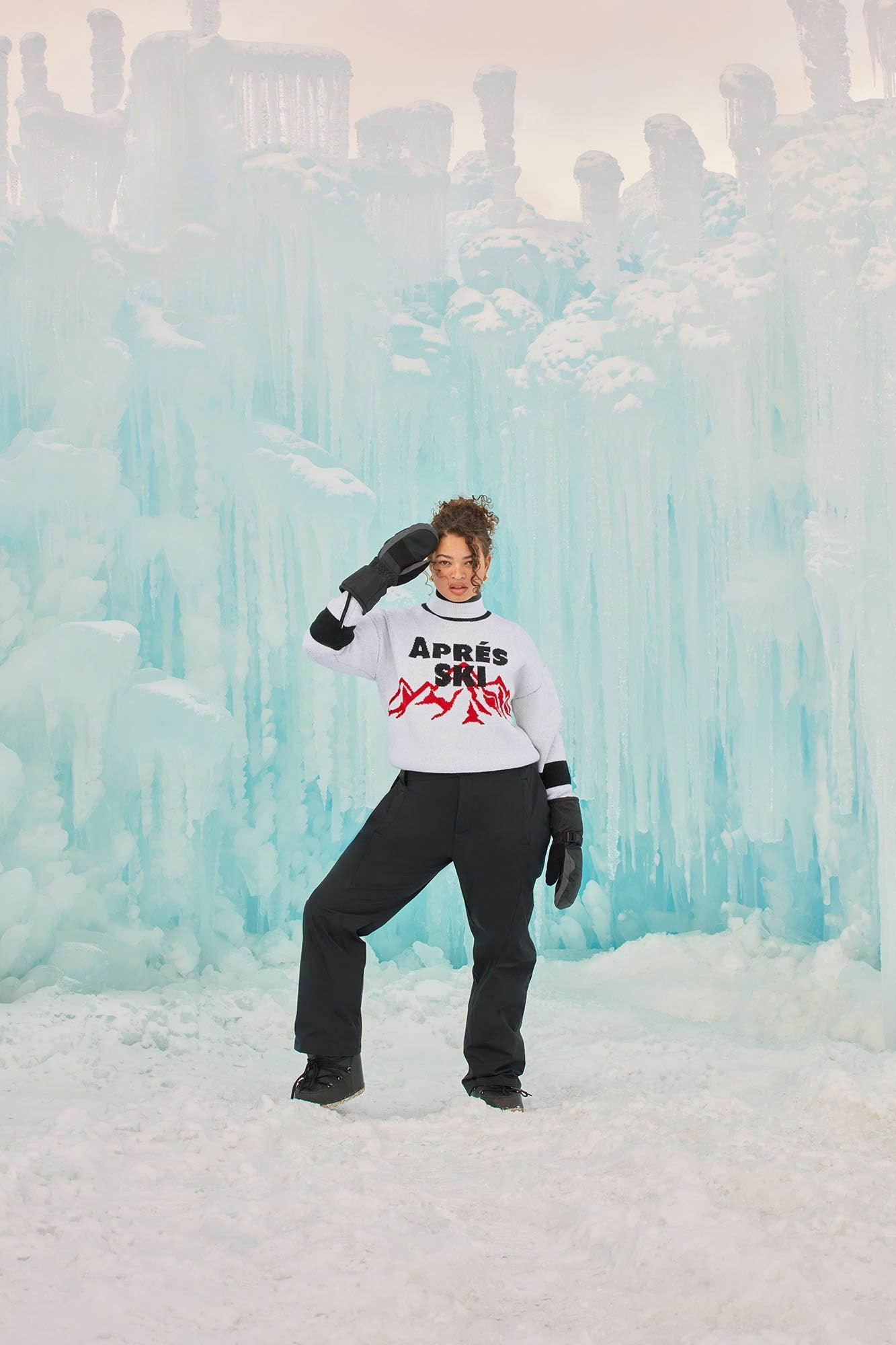 Après Ski Pullover Sweater - White/combo Product Image
