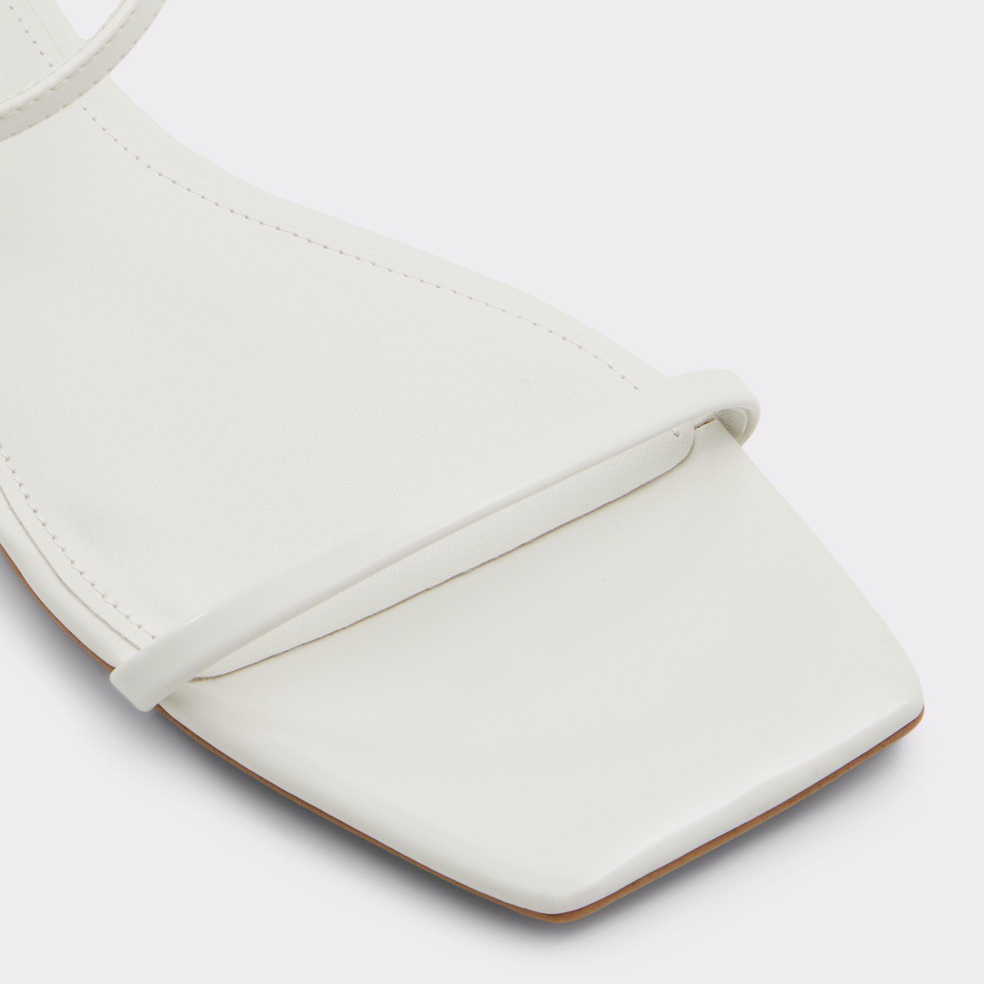Darlena White/Bone Women's Flat Sandals | ALDO US Product Image