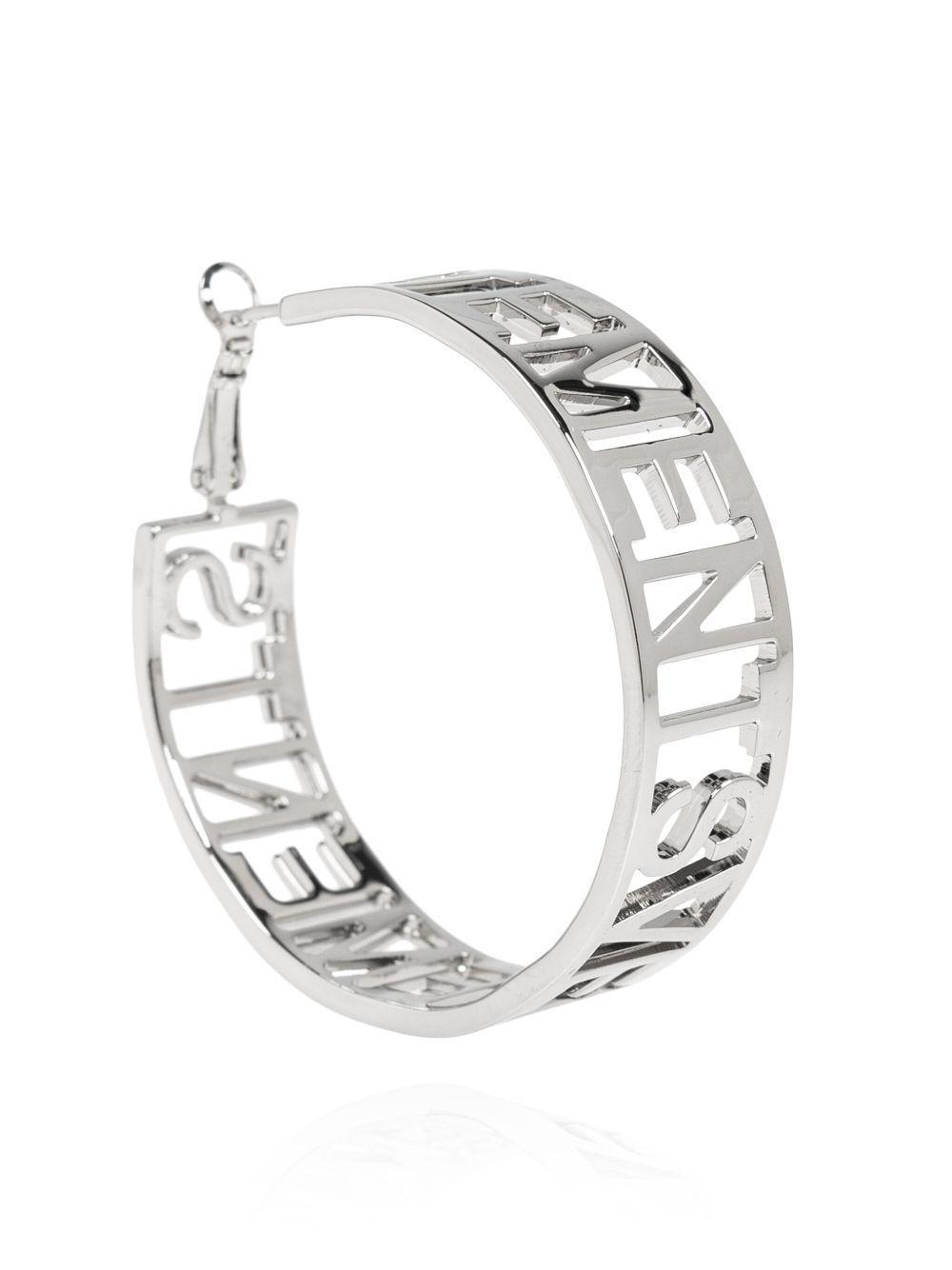 cut-out logo earrings Product Image