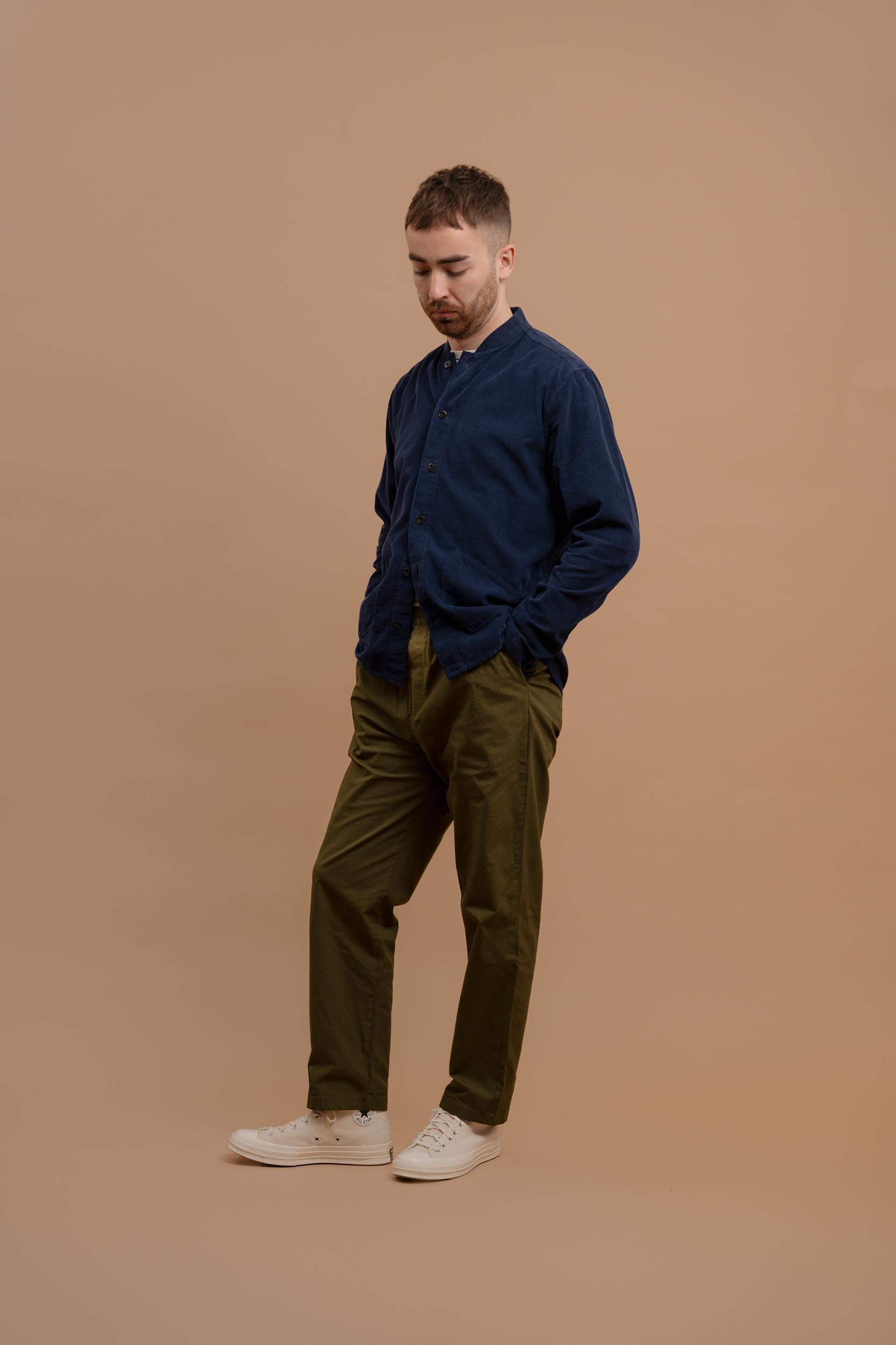 Organic Cord Baseball Overshirt Product Image