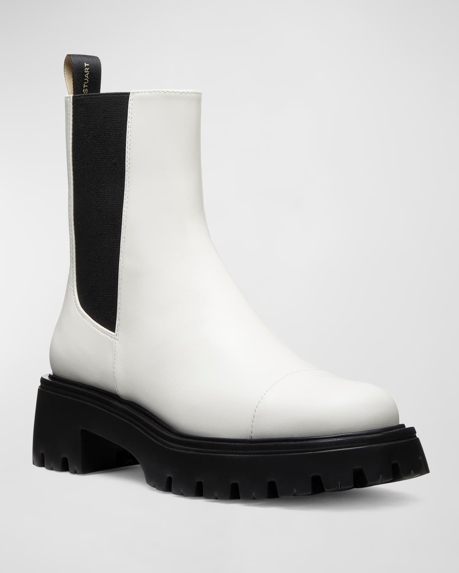 Emerson Cap-Toe Leather Chelsea Boots Product Image