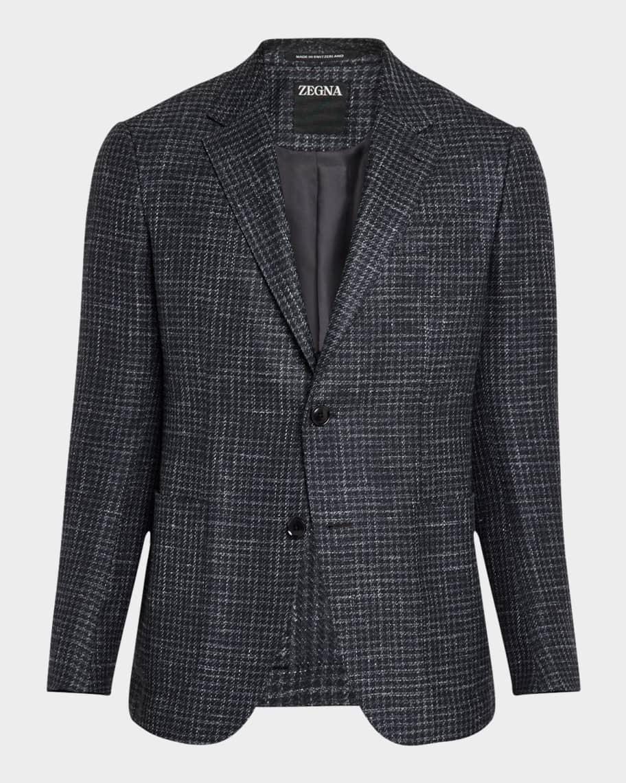 Mens Check Sport Coat Product Image