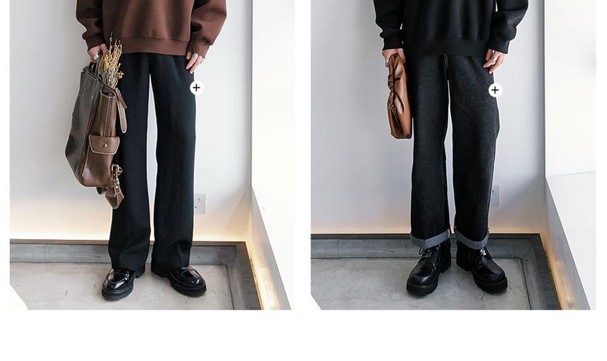 Mock Two-Piece Turtleneck Hoodie Product Image
