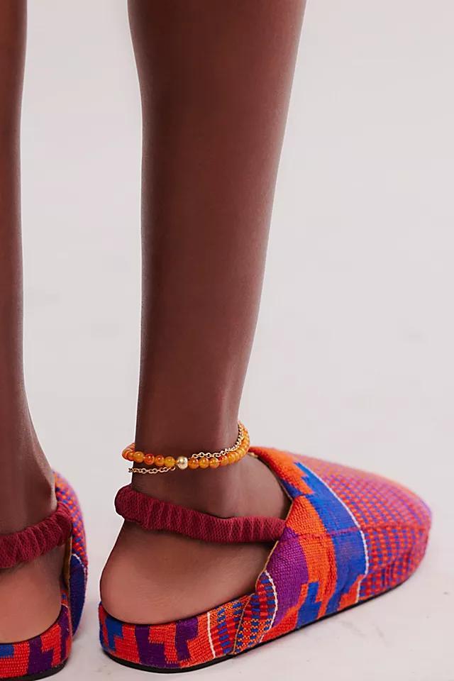 Maakye Handwoven Mules Product Image