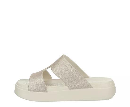 Crocs Womens Getaway Glitter H-Strap Slide Product Image