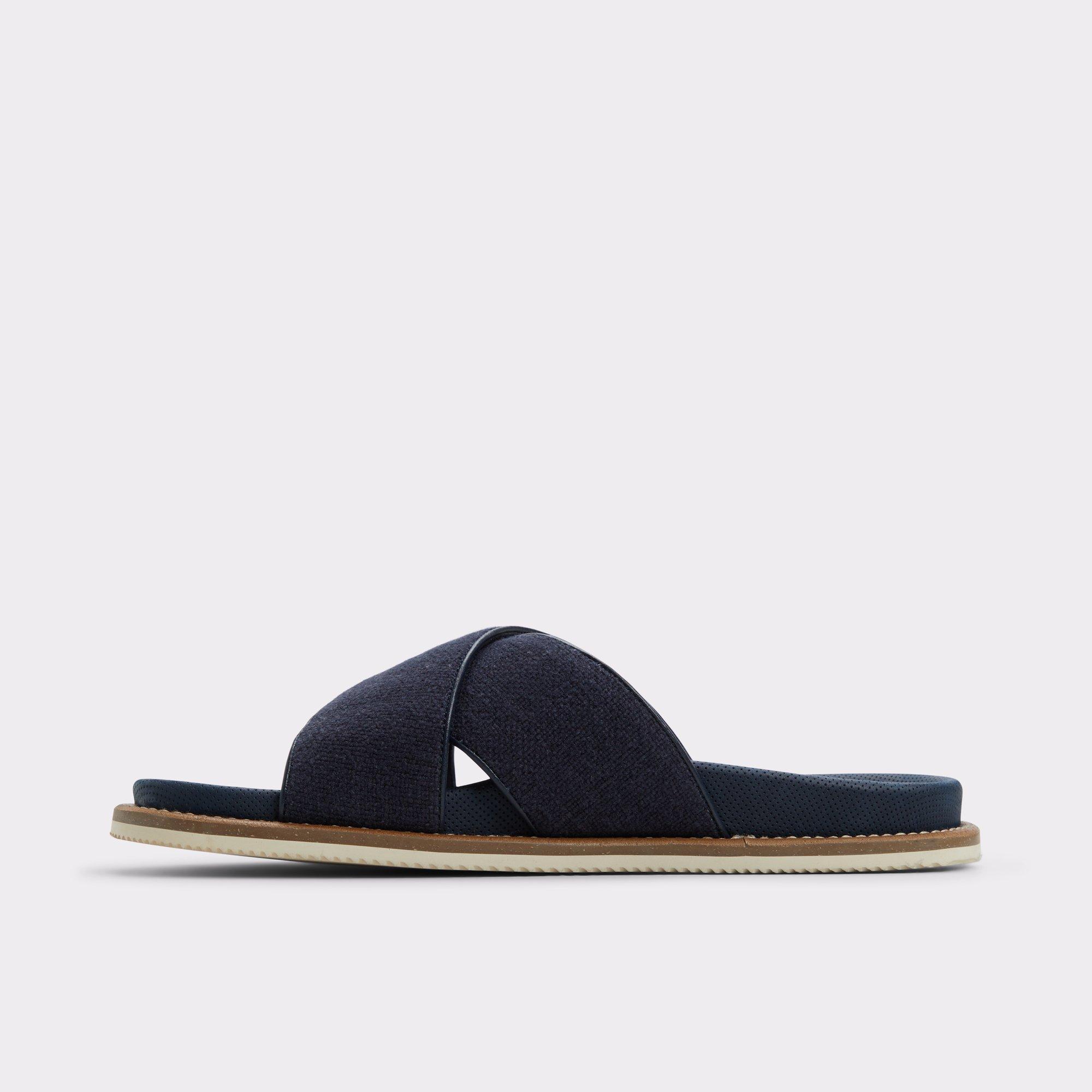 ALDO Marrin - Men's Slide Sandals - Blue, Size 9 Product Image