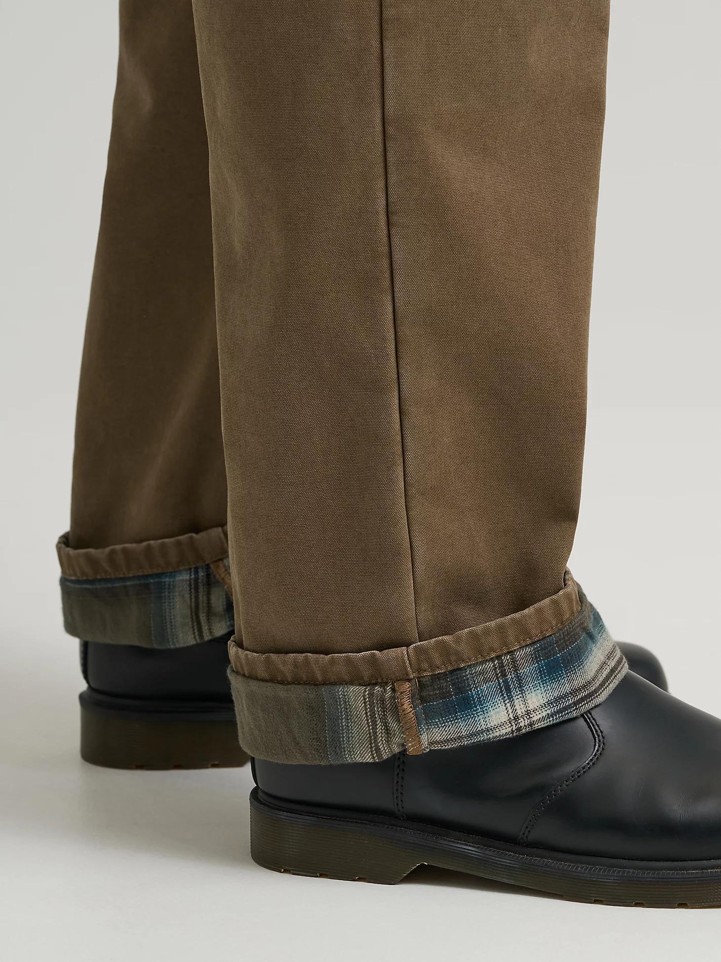 Men's Legendary Relaxed Straight Fleece Lined Jean (Big & Tall) | Men's Jeans | Lee® Product Image