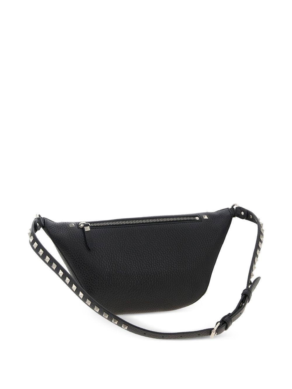 Rockstud leather belt bag Product Image