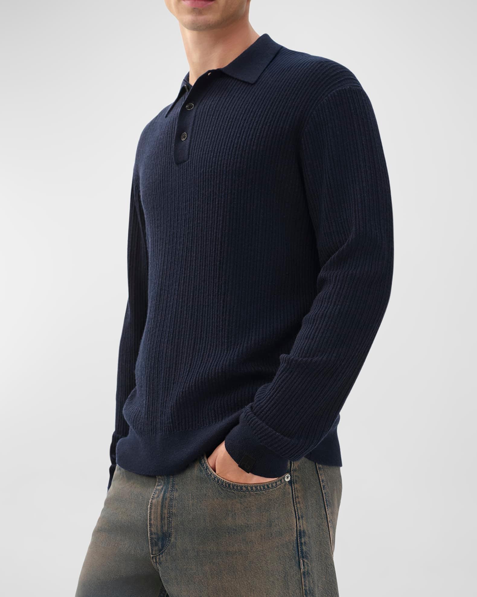 Atelier Knitted Silk-Blend Top in Chocolate Product Image