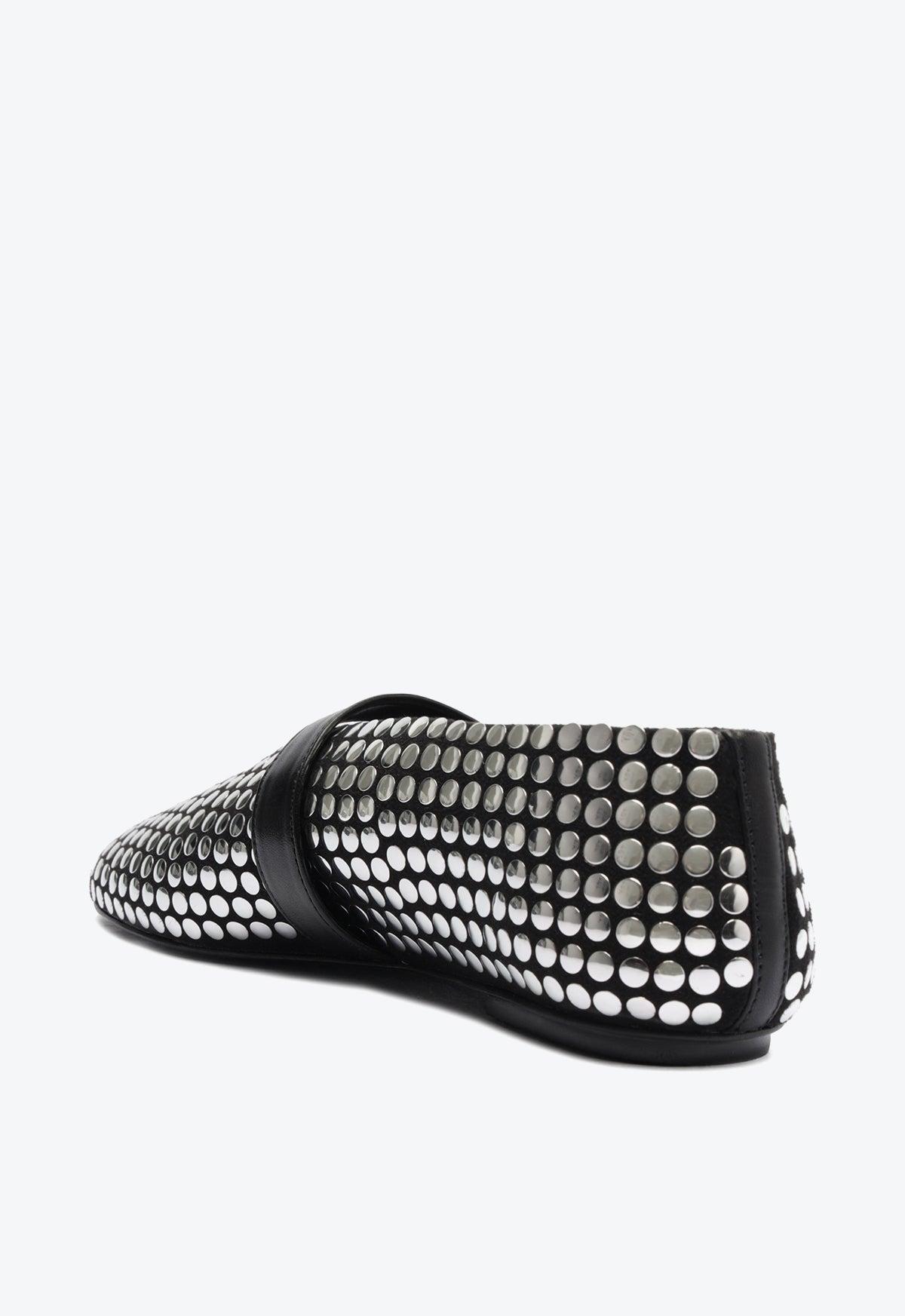 Eiza Studs Ballet Flat Product Image