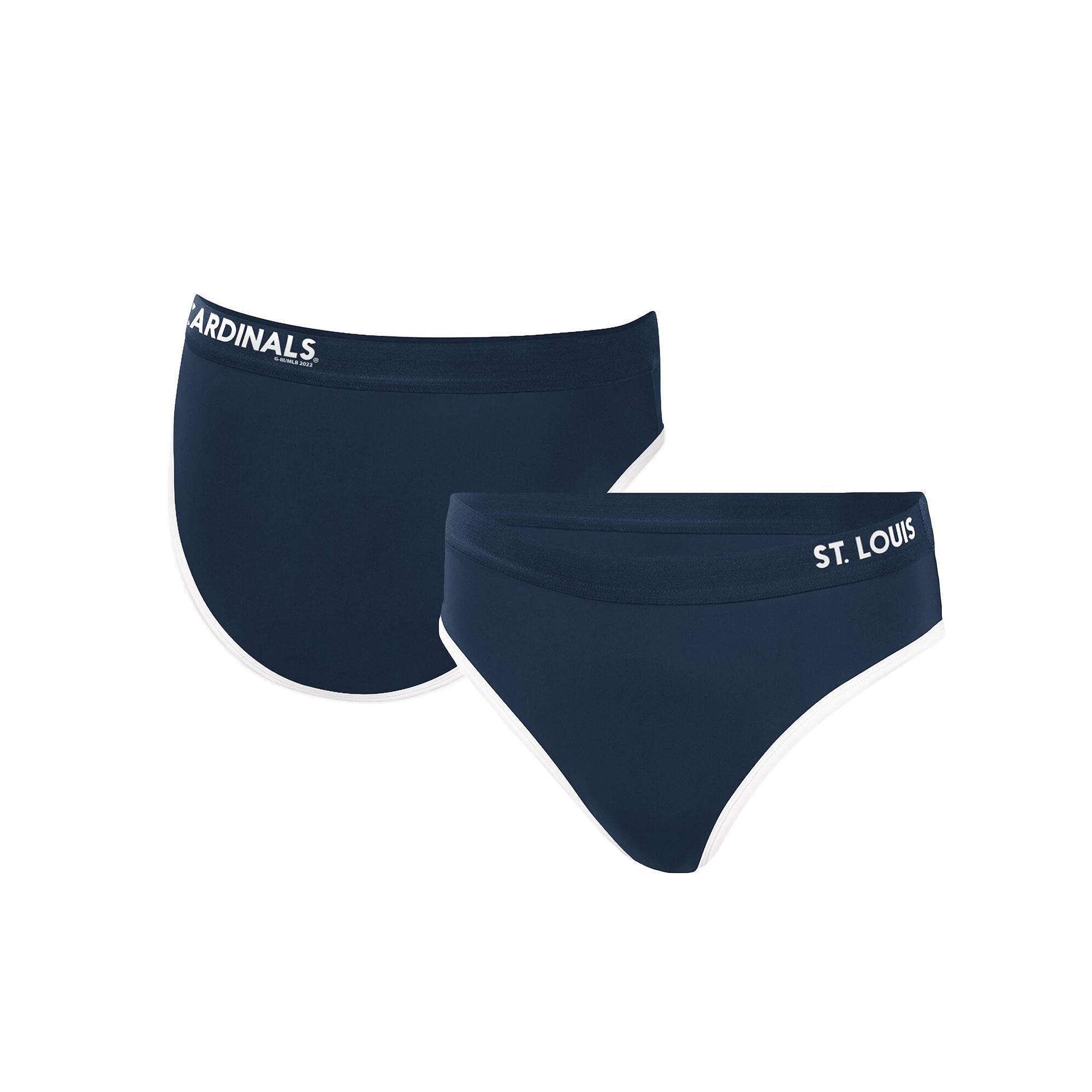 Womens G-III 4Her by Carl Banks St. Louis Cardinals Southpaw Bikini Bottom Blue Product Image