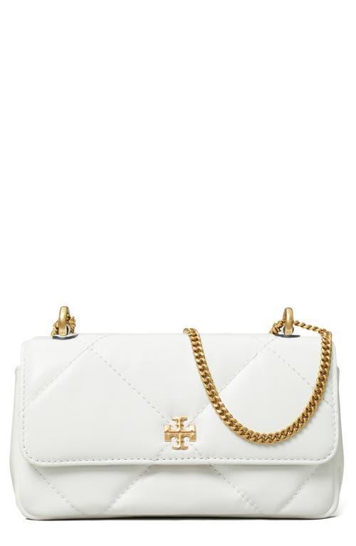Tory Burch Mini Kira Diamond Quilted Leather Flap Bag Product Image
