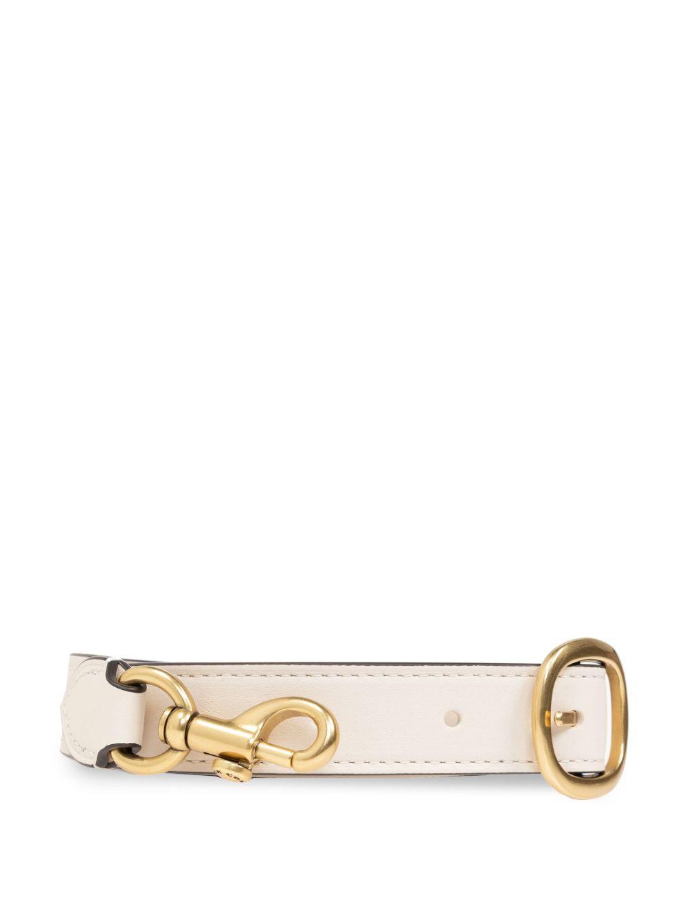 Juliet appliqué-logo shoulder bag Product Image