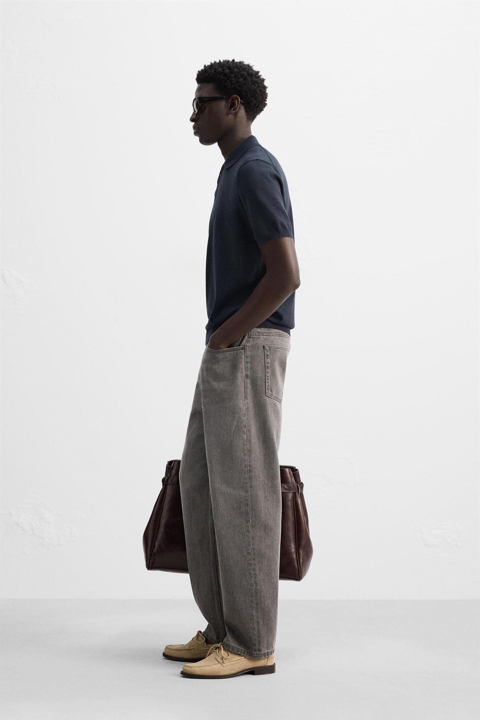 KNIT COTTON POLO SHIRT Product Image