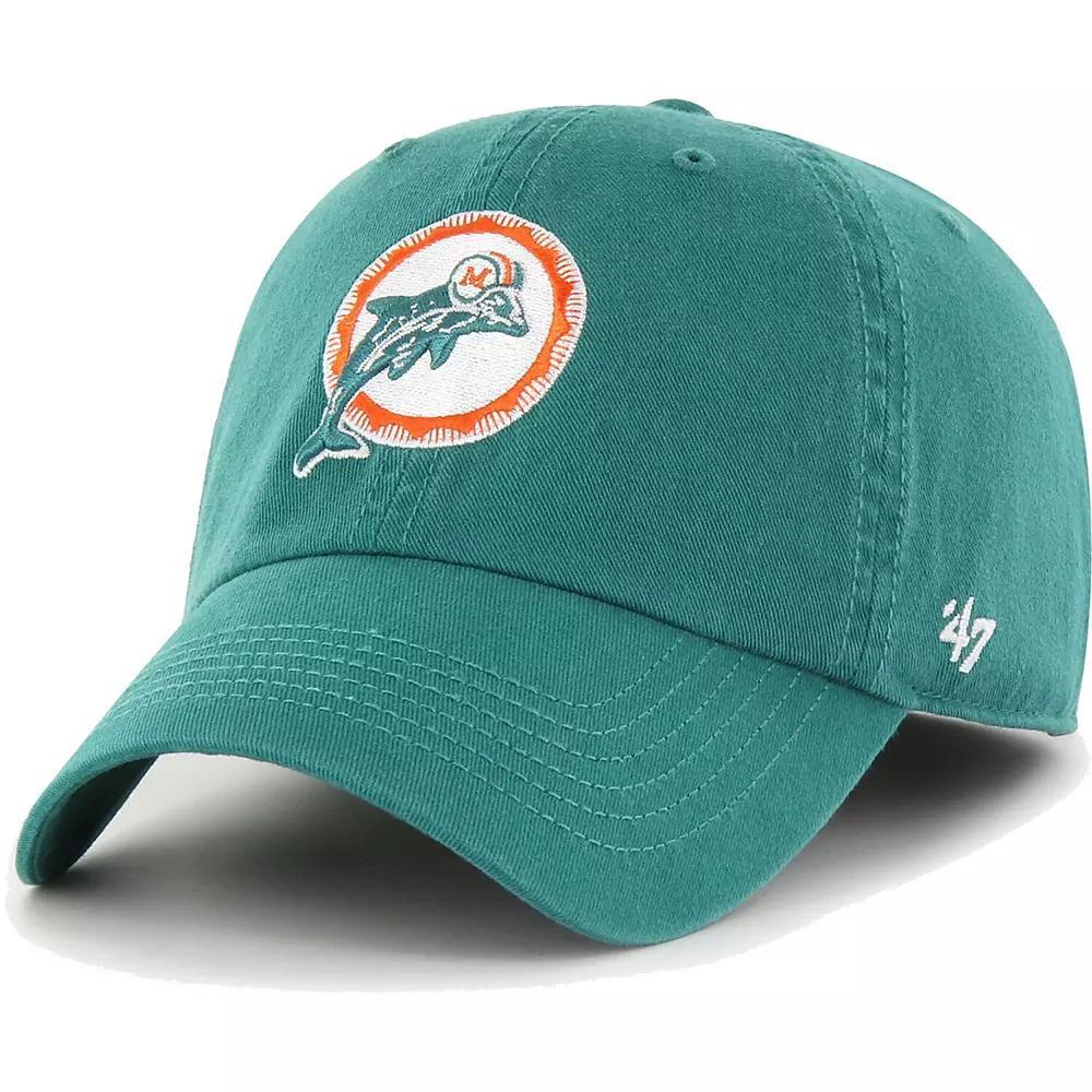 Men's '47 Aqua Miami Dolphins Gridiron Classics Franchise Legacy Fitted Hat, Size: XXL, Turquoise A Product Image