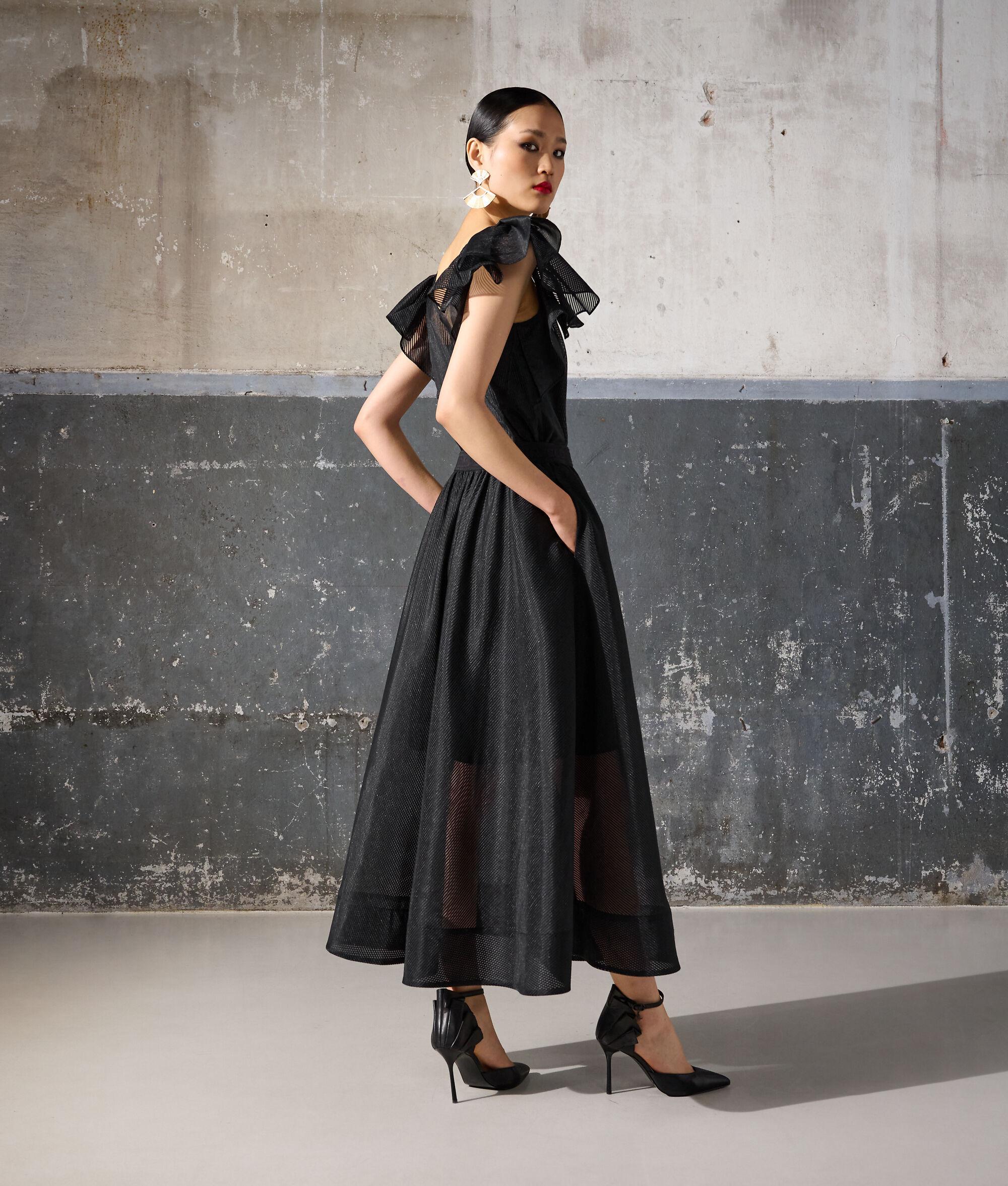 FLARED MAXI SKIRT Product Image