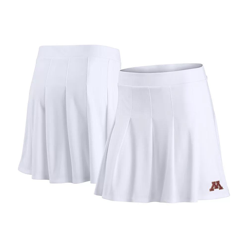 Women's Fanatics White Minnesota Golden Gophers Heritage Primary Skirt, Size: 3XL Product Image