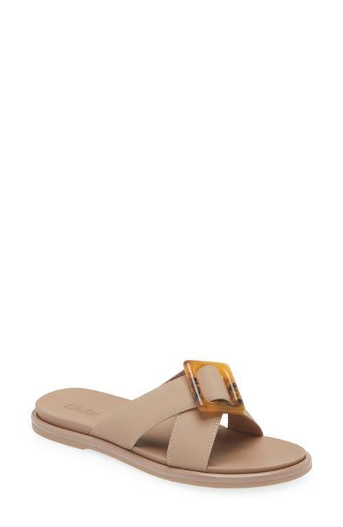 OluKai La'I Slide Black) Women's Shoes Product Image