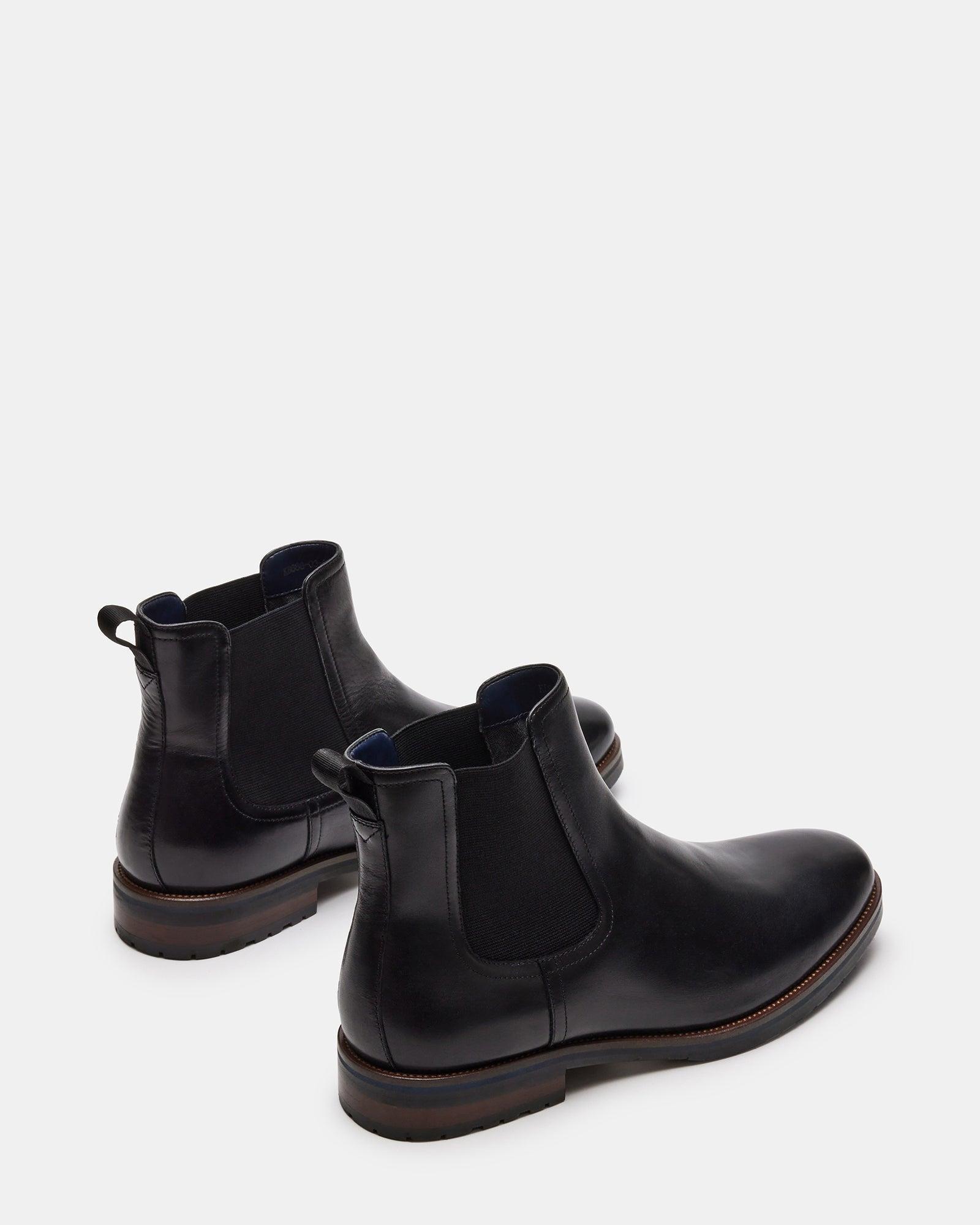 SYRE BLACK LEATHER Male Product Image