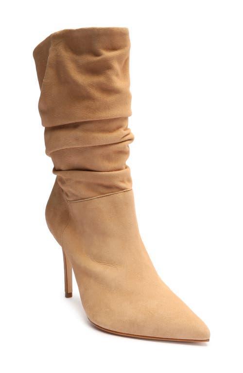 Womens Ashlee Nubuck High-Heel Boots Product Image