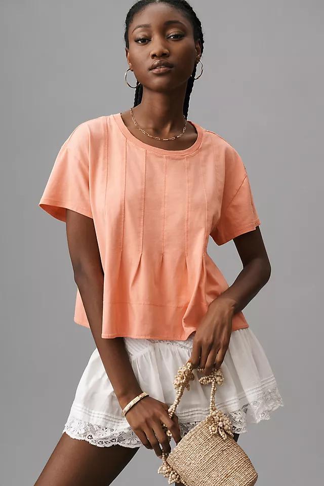 Pilcro Pleated Swing Tee Product Image