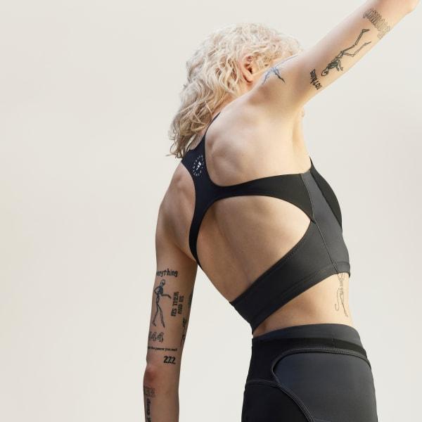 adidas by Stella McCartney Two-Tone Zipped Crop Top Product Image