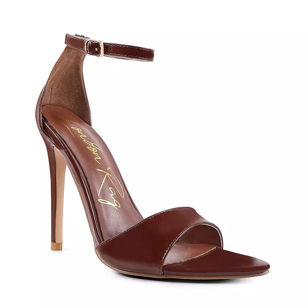 London Rag New Flame Women's High Heel Dress Sandals, Size: 7, Brown Product Image