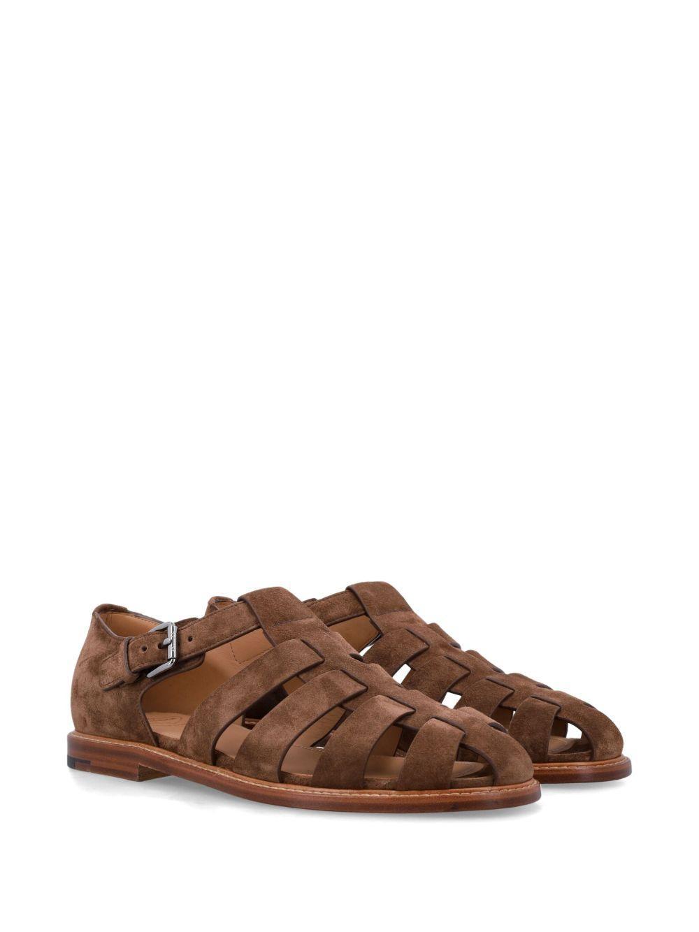 Fisherman suede sandals Product Image
