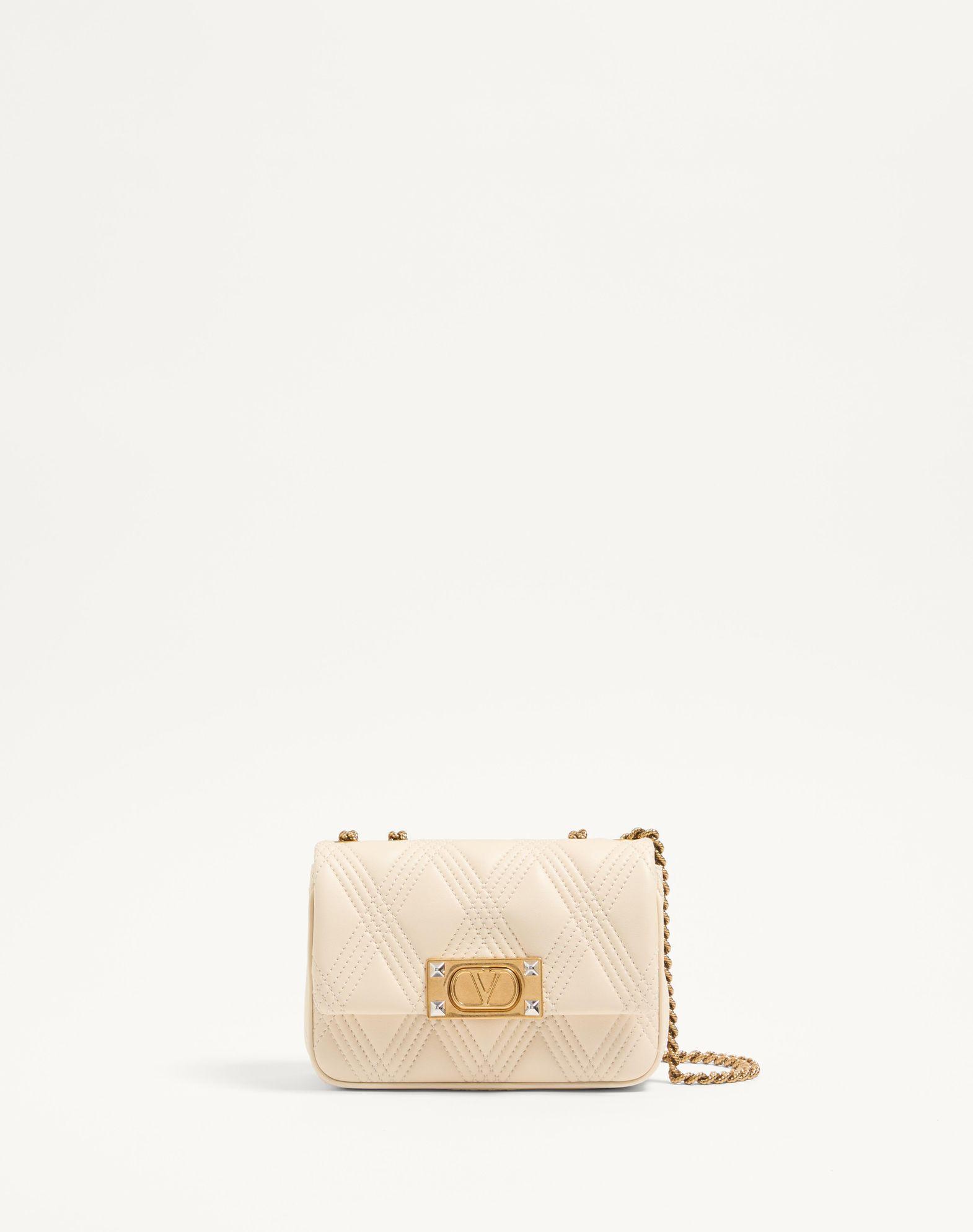 Valentino Garavani Quiltie 67 Small Shoulder Bag In Quilted Nappa Product Image