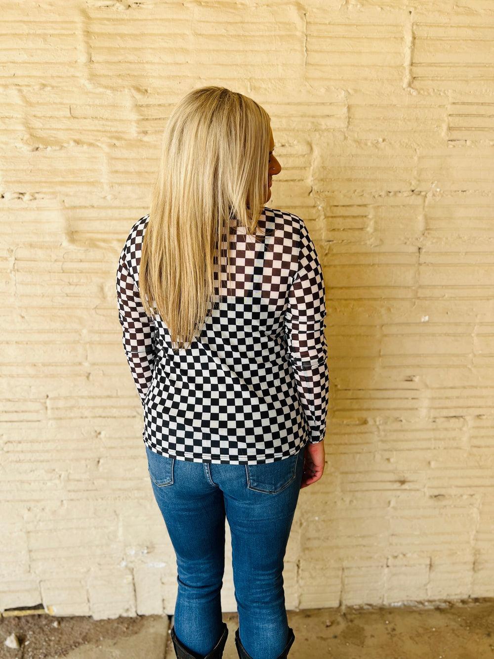 Round The Track Top Product Image