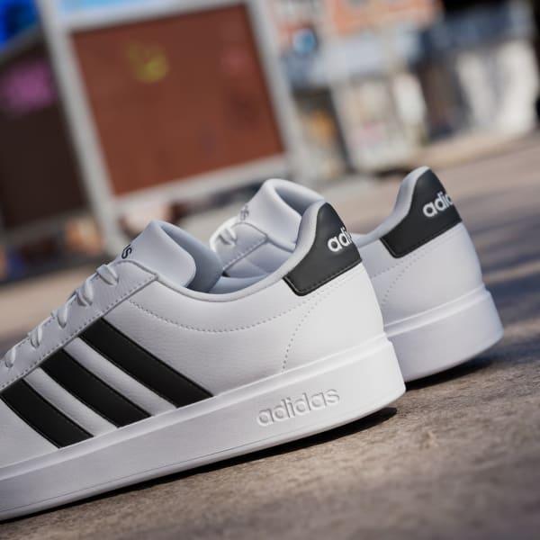 adidas GRAND COURT 2.0 SHOES Aurora Ink 9 Mens Product Image