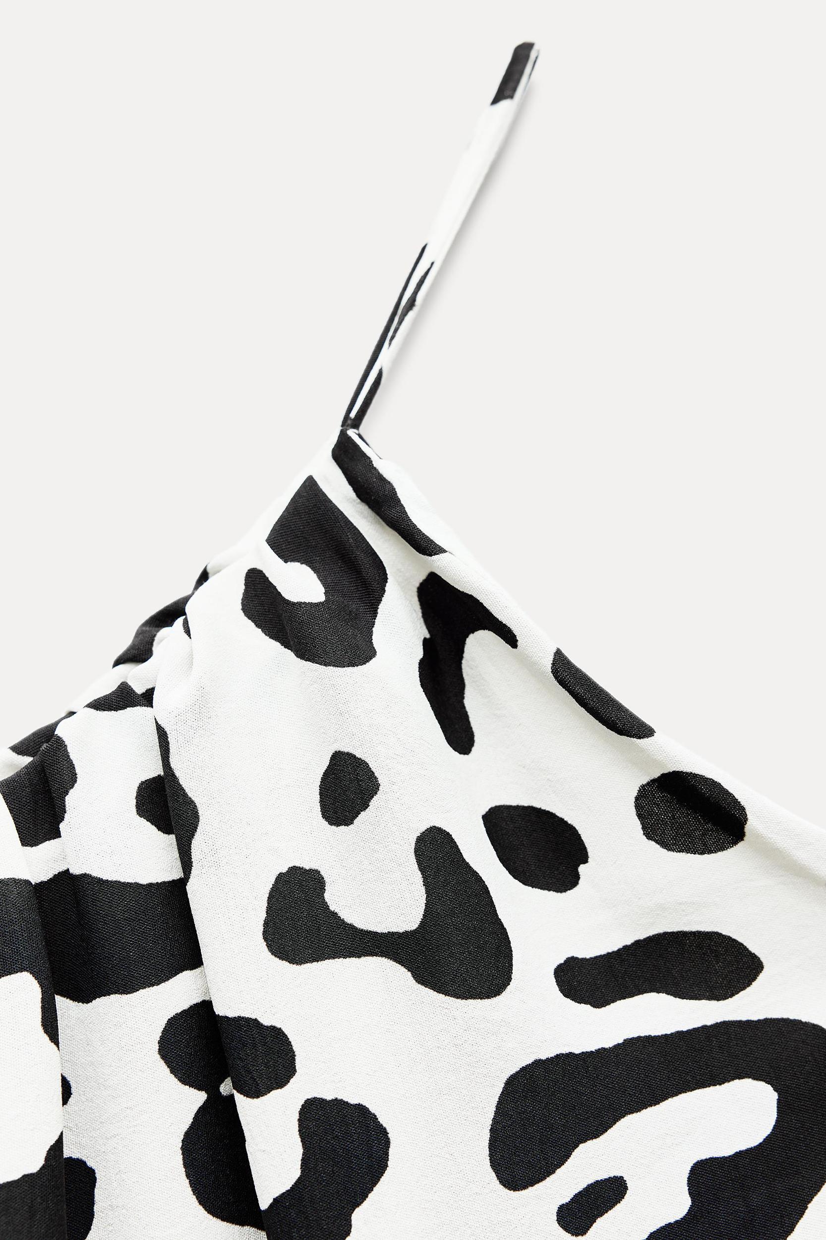 PRINTED ASYMMETRICAL BALLOON TOP Product Image