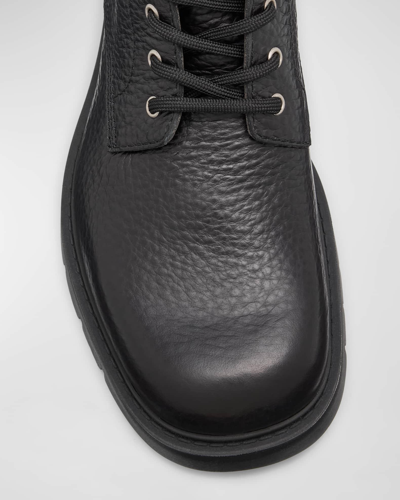 Men's Haddock Leather Lace-Up Ankle Boots Product Image