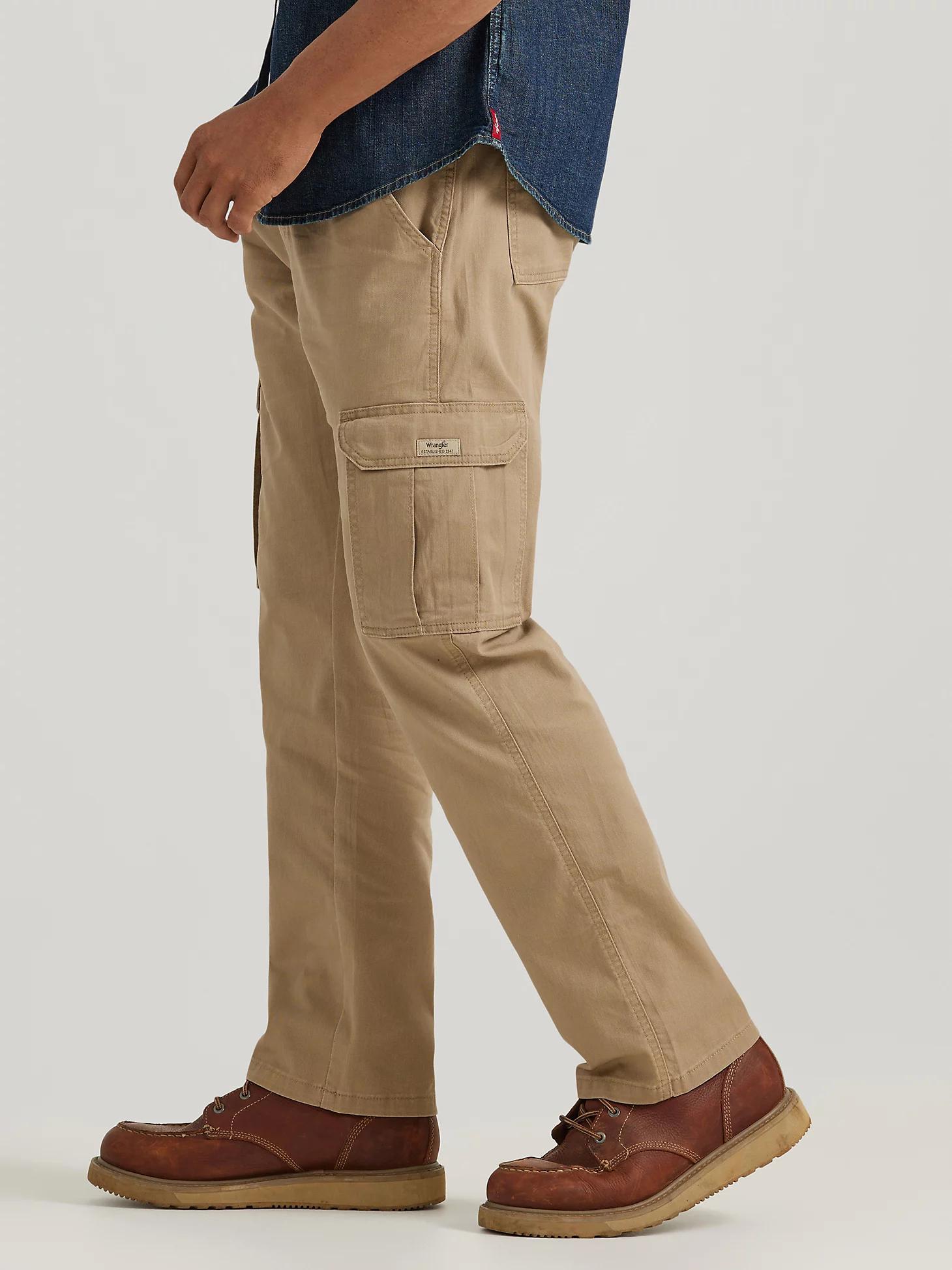 Wrangler® Men's Comfort Flex Waist Cargo Pant | Men's PANTS | Wrangler® Product Image