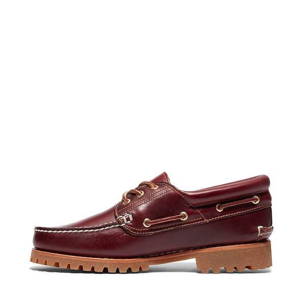 Timberland Mens 3-Eye Lug Handsewn Leather Boat Shoes Product Image