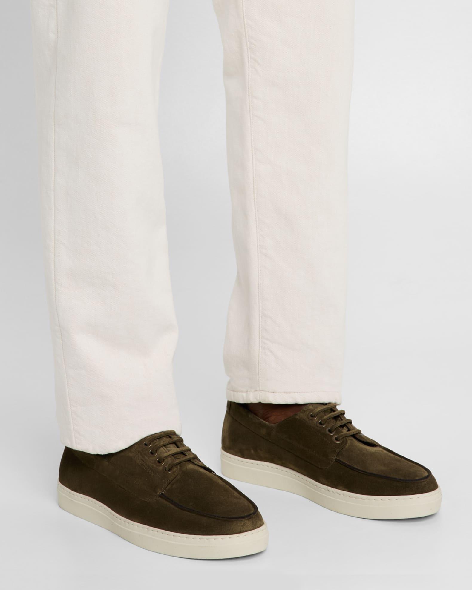 Men's Bristol Suede Boat Shoes Product Image