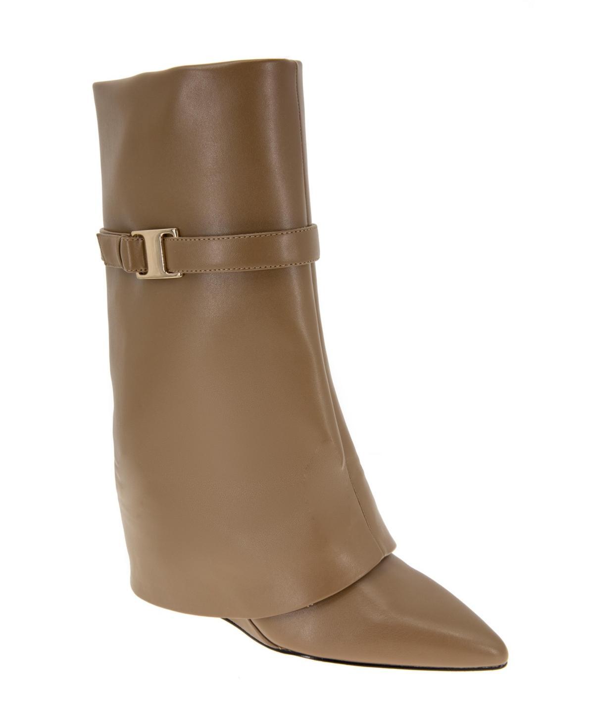 BCBGeneration Womens Rinzy Cuff Fold Over Boots Product Image