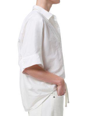 Claire Lace Trim Shirt Product Image