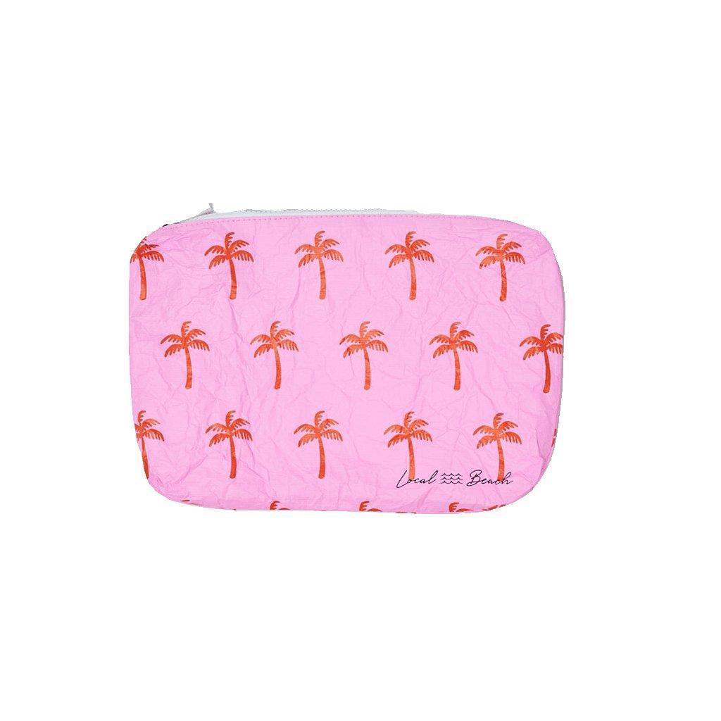 Neon Palms Water Resistant Tyvek Printed Pouch Product Image