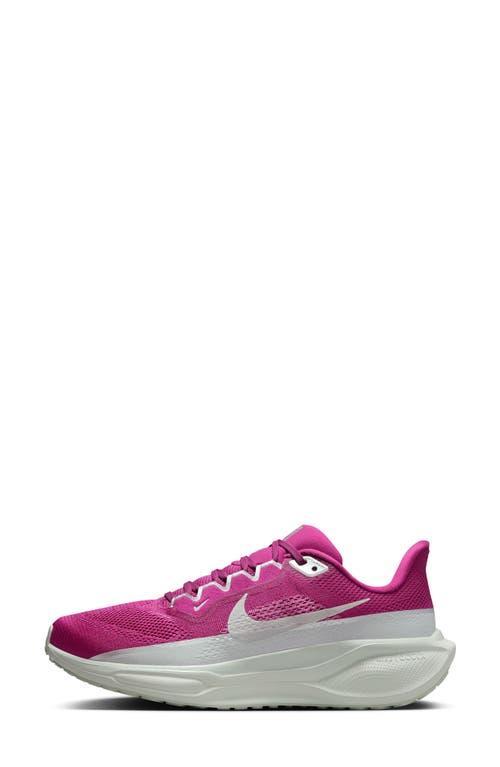 NIKE Air Zoom Pegasus 41 Rpm Road Running Shoe In Lt Silver/hot Fuchsia/metallic Silver Product Image