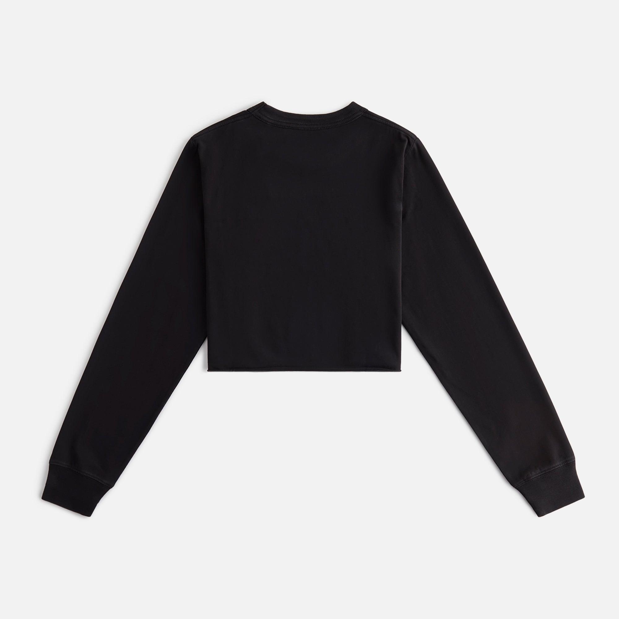 Kith Women Lucy Cropped Long Sleeve II Tee - Mass Female Product Image
