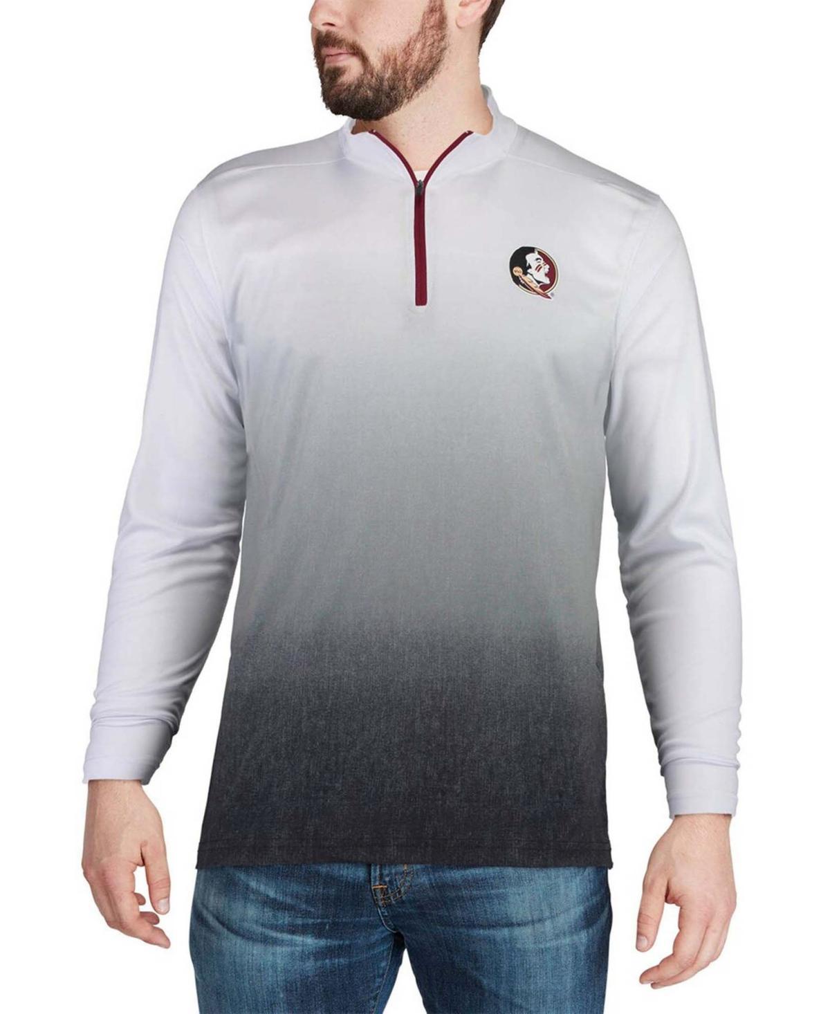 Men's Colosseum Gray Virginia Tech Hokies Magic Team Logo Quarter-Zip Jacket, Size: 2XL, Grey Product Image