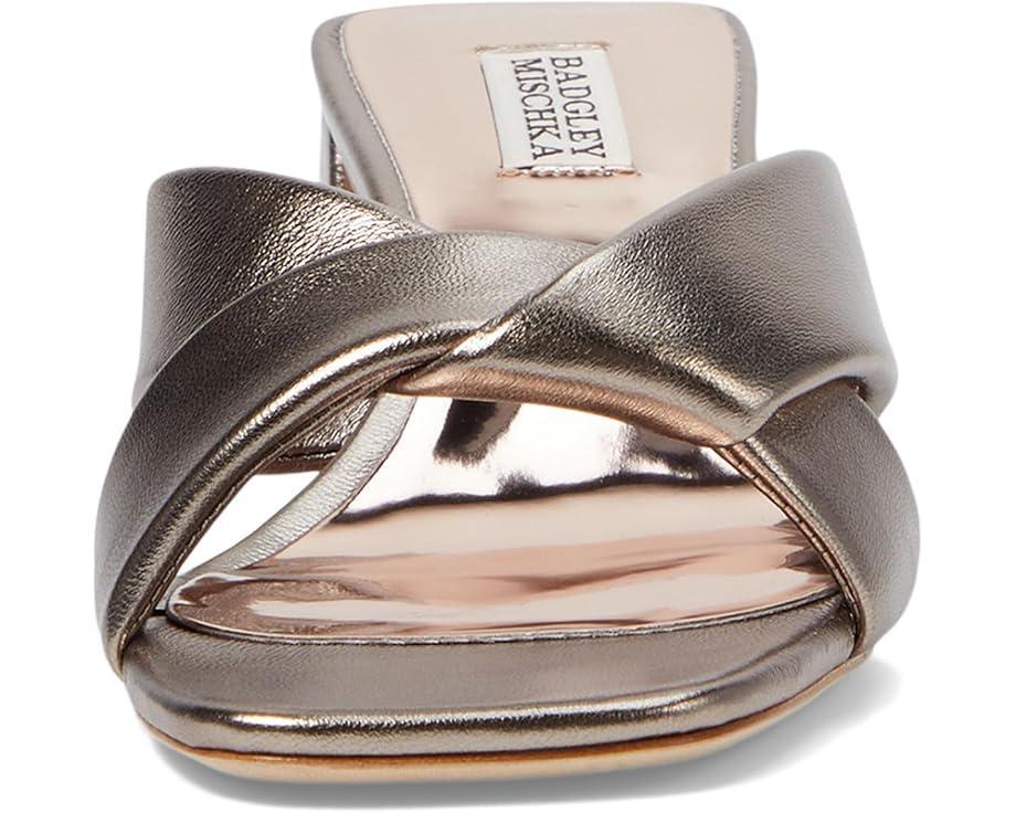 Holly Block Heel Sandals with Quilting Product Image