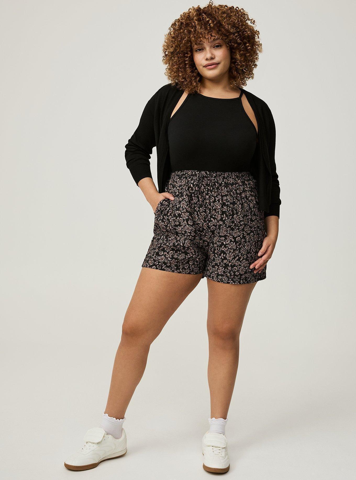 Pull-On Smocked Shorts Product Image