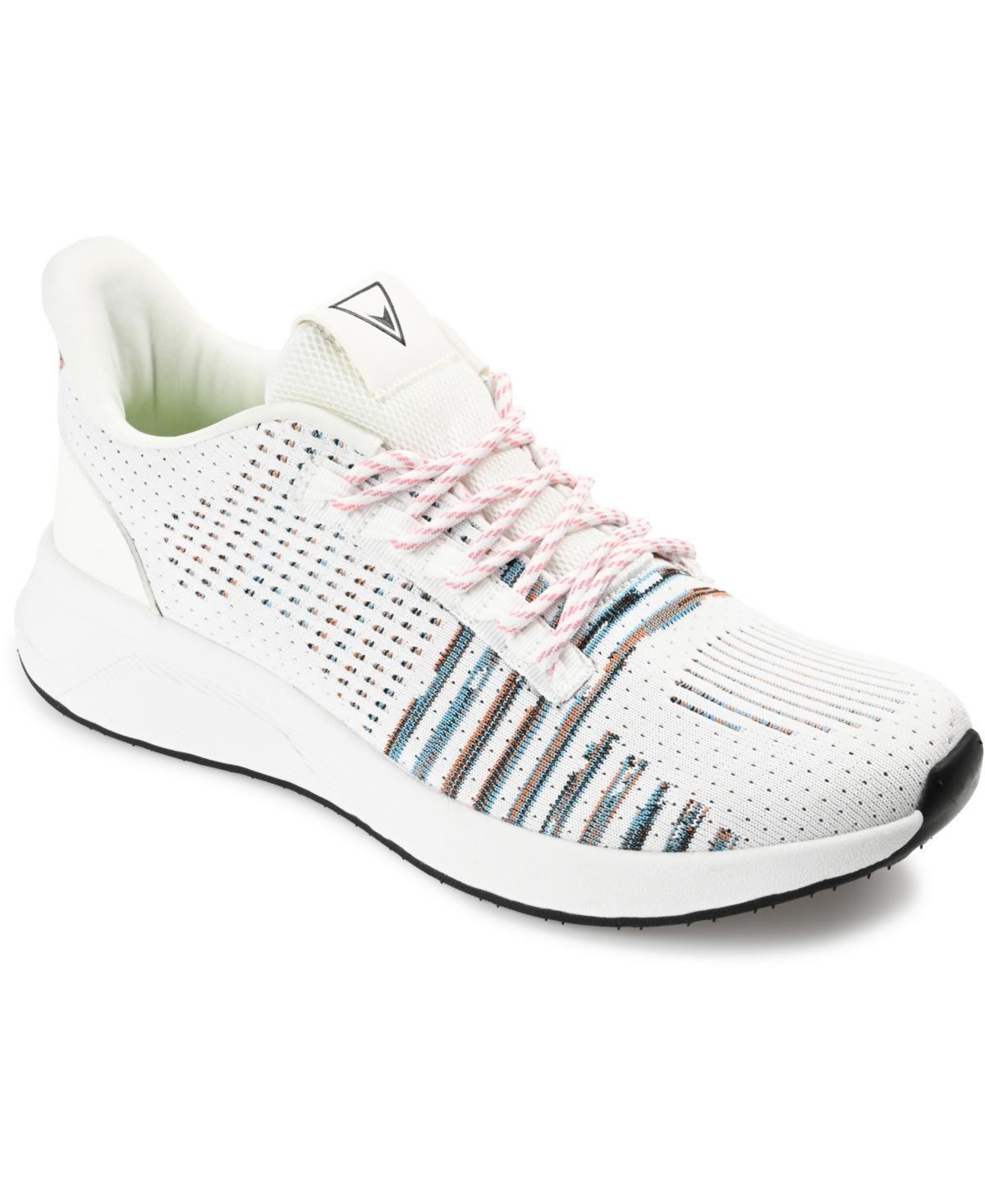 VANCE Brewer Men's Knit Sneakers, Size: 13, White Product Image