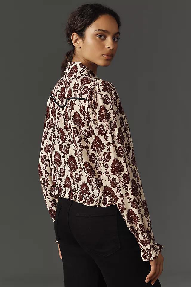 Plenty by Tracy Reese Collared Bow-Neck Blouse Product Image