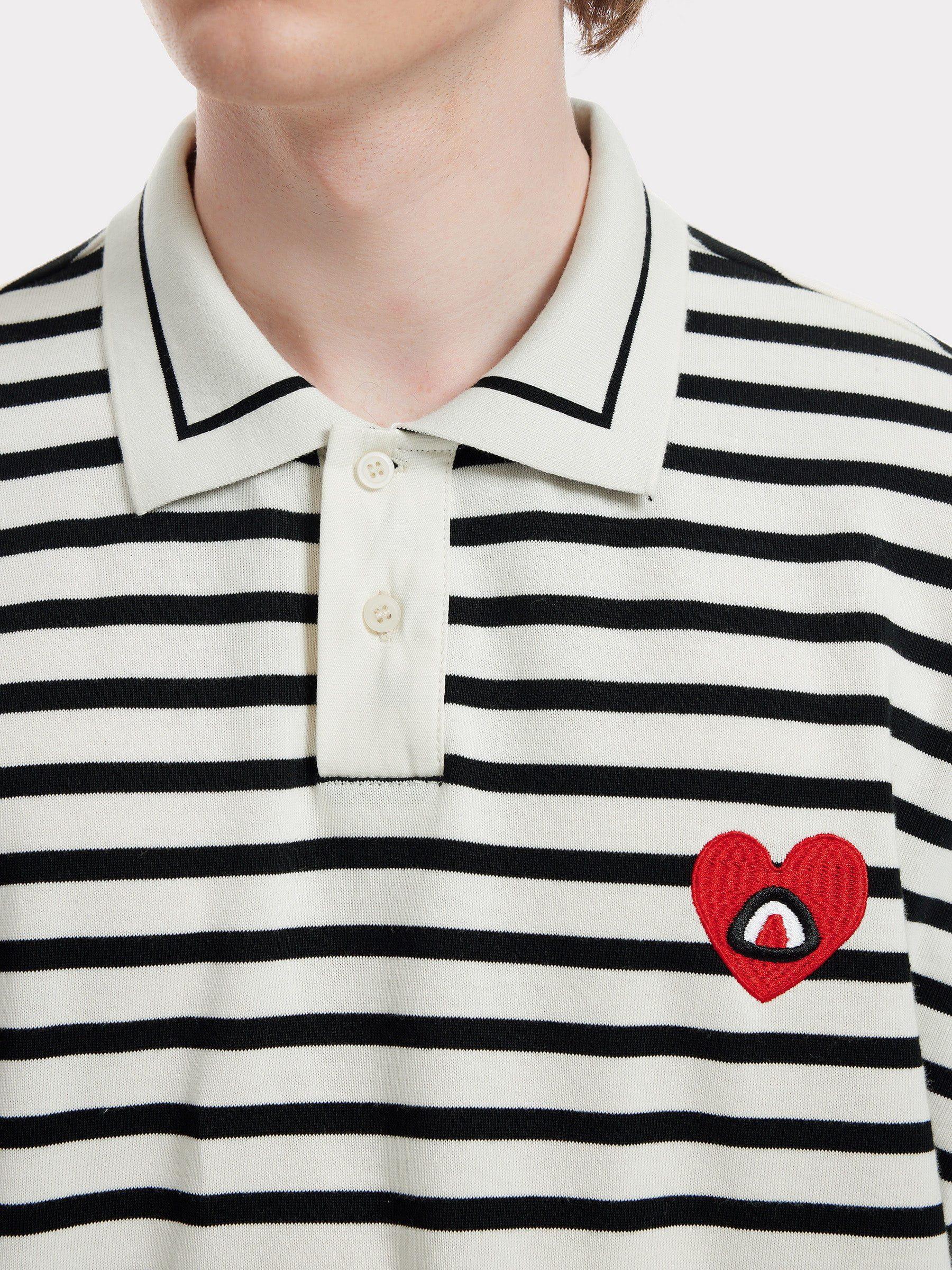 Aelfric Eden Embroidery Heartie Polo Sweatshirt Product Image