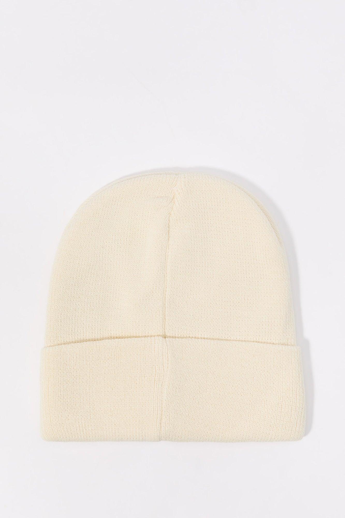 City Embroidered Beanie Male Product Image